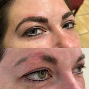 Eyebrow Tattoo result by Elegant Permanent Makeups in Oxnard, CA
