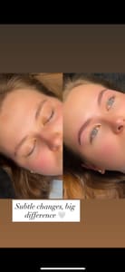 Eyebrow Tattoo result by Eleganza beauty bar in Lufkin, TX
