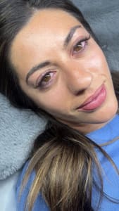 Eyebrow Tattoo result by Elena G Beauty in El Segundo, CA