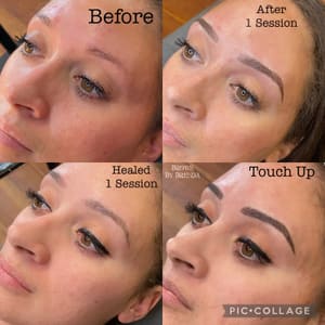 Eyebrow Tattoo result by Elevate by B in Stanwood, WA