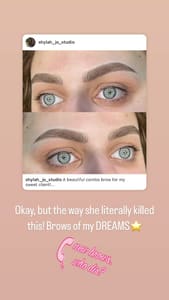 Eyebrow Tattoo result by Elevated Artistry- Shylah Jo in Willis, TX