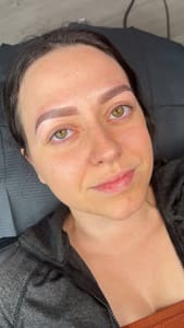 Eyebrow Tattoo result by Elevated Artistry Studio in Amityville, NY
