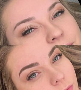Eyebrow Tattoo result by Elevated Beauty And Aesthetics in Denver, CO