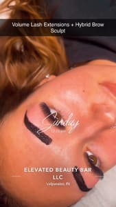 Eyebrow Tattoo result by Elevated Beauty Bar in Valparaiso, IN