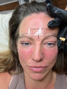 Eyebrow Tattoo result by Elevated Salon in Rome, GA