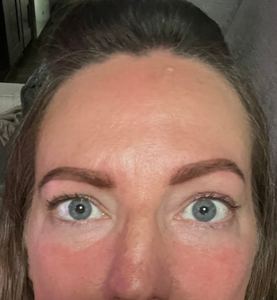 Eyebrow Tattoo result by Elevated Salon in Rome, GA