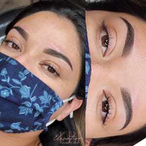 Eyebrow Tattoo result by Elevation Beauty Ink in San Diego, CA