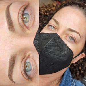 Eyebrow Tattoo result by Elevation Beauty Ink in San Diego, CA