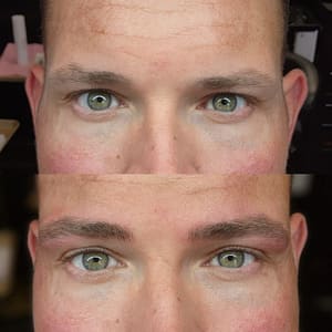 Eyebrow Tattoo result by Eleven Medspa and Aesthetics in Mankato, MN