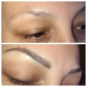 Eyebrow Tattoo result by Eliana Sofia Permanent Makeup in El Segundo, CA