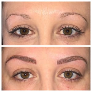 Eyebrow Tattoo result by Eliana Sofia Permanent Makeup in El Segundo, CA