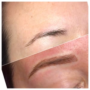 Eyebrow Tattoo result by Eliana Sofia Permanent Makeup in El Segundo, CA