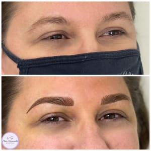 Eyebrow Tattoo result by Elisia Dannielle PMU in Simi Valley, CA