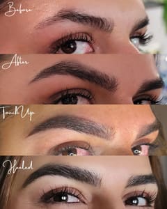 Eyebrow Tattoo result by Elite Beauty Brows in Springfield, MA