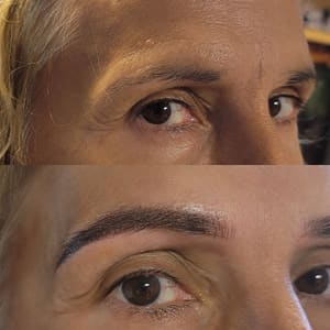 Eyebrow Tattoo result by Elite Beauty Brows in Springfield, MA