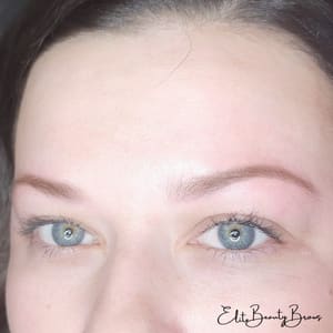 Eyebrow Tattoo result by Elite Beauty Brows in Springfield, MA