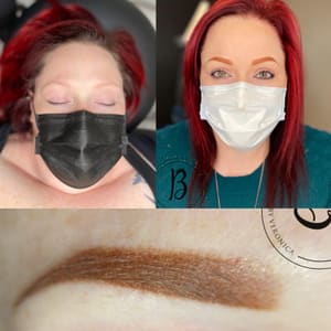 Eyebrow Tattoo result by Elite Beauty by Veronica in Stillwater, OK