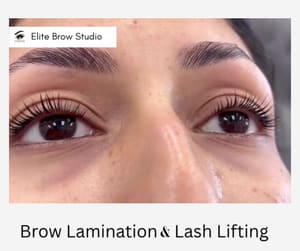 Eyebrow Tattoo result by Elite Brow Studio (Threading, Waxing, Tinting, Lamination, Facial) in Manassas, VA