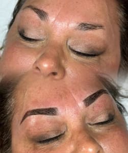Eyebrow Tattoo result by Elite Enhancements in Stow, OH