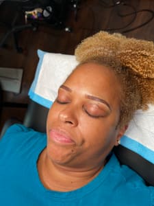 Eyebrow Tattoo result by Elite Enhancements LLC Jamaya Moore in Pikesville, MD