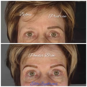 Eyebrow Tattoo result by Elite Eyebrows in Lexington, MI
