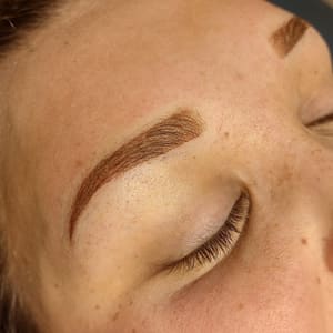 Eyebrow Tattoo result by Elite Eyebrows in Lexington, MI