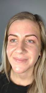 Eyebrow Tattoo result by Elite Eyebrows in Lexington, MI