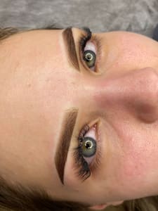 Eyebrow Tattoo result by Elite Eyelash Extensions & Permanent Makeup in Los Angeles, CA
