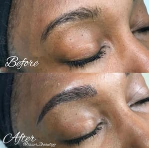 Eyebrow Tattoo result by Elite Microblading in East Providence, RI