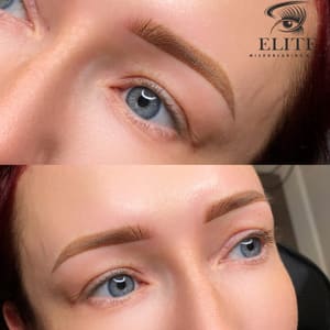 Eyebrow Tattoo result by Elite Permanent Makeup in Bellevue, WA