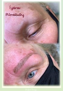 Eyebrow Tattoo result by Elizabeth Permanent Cosmetics in Miami, FL