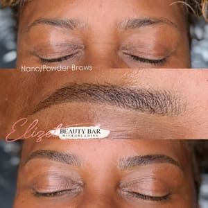 Eyebrow Tattoo result by Elizet Beauty Bar in St Louis, MO