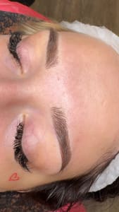 Eyebrow Tattoo result by Elizet Beauty Bar in St Louis, MO