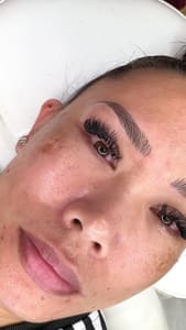 Eyebrow Tattoo result by Ella K Group LLC in San Antonio, TX
