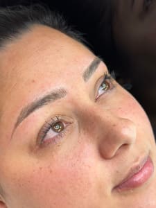 Eyebrow Tattoo result by Ella K Group LLC in San Antonio, TX