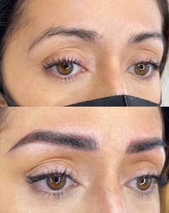 Eyebrow Tattoo result by Elle Beauty Co. in Renton, WA