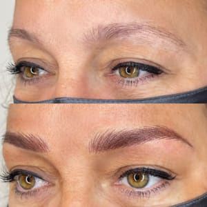 Eyebrow Tattoo result by Elle Beauty Co. in Renton, WA