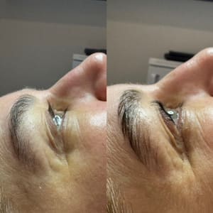 Eyebrow Tattoo result by Elle Jae Beauty Studio in Saratoga Springs, NY