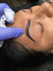 Eyebrow Tattoo result by Elle Linor Beauty in Midland, MI