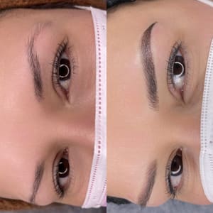 Eyebrow Tattoo result by Elle PMU in Long Beach, CA