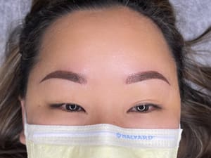 Eyebrow Tattoo result by Elle PMU in Long Beach, CA