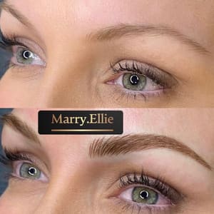 Eyebrow Tattoo result by Ellie.Microblade in Laguna Hills, CA