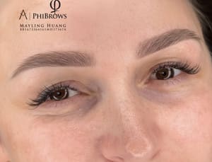 Eyebrow Tattoo result by Ellys Brows and Beauty in Katy, TX