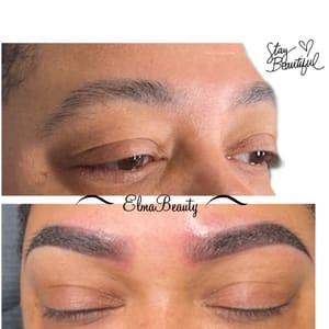 Eyebrow Tattoo result by Elma Glow PMU in Lakewood, CO