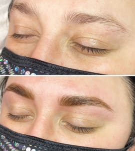 Eyebrow Tattoo result by elma healing +esthetics in Chicago, IL