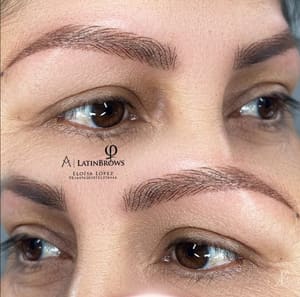 Eyebrow Tattoo result by Eloisa Beauty Center & Spa in Patchogue, NY