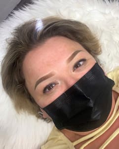 Eyebrow Tattoo result by Elysian Brows in Lubbock, TX