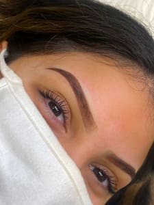Eyebrow Tattoo result by Elysian Brows in Lubbock, TX