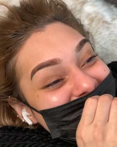 Eyebrow Tattoo result by Elysian360 Studio & Academy in Green Brook Township, NJ