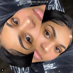 Eyebrow Tattoo result by Em Beauty Haus in Lafayette, LA